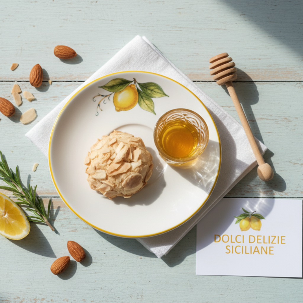 Almond biscuits with flaked almonds