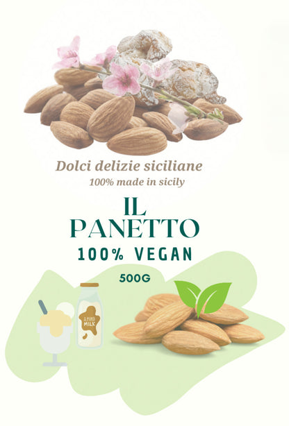 Panetti alle mandorle per la realizzazione di granita siciliana o latte di mandorle dolci delizie siciliane 