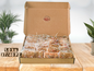 Box da 1,0kg 40 pezzi circa di torroncini sfoglia croccanti dolci delizie siciliane