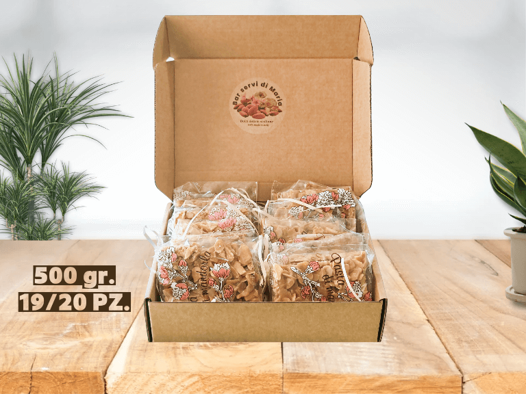 Torroncini sfoglia croccanti alle mandorle Pasticceria Siciliana Artigianale